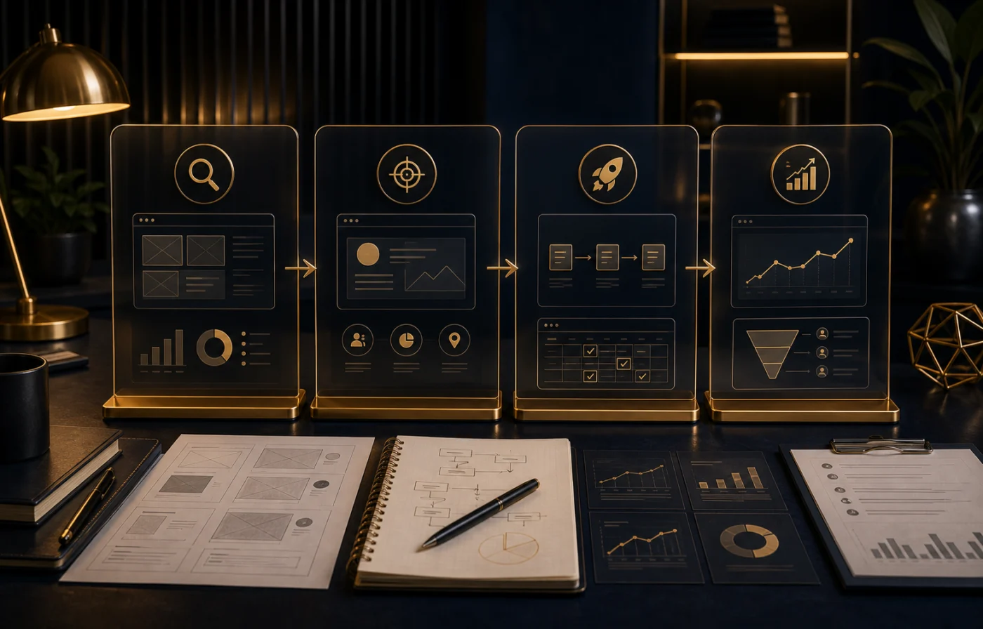 Premium strategy process system board